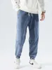 Hommes Jeans Printemps Été Noir Bleu Baggy Jeans Hommes Hip Hop Streetwear Lâche Harem Jean Pantalon Homme Casual Jogger Pantalon Plus La Taille 8XL Z0225