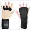 Tillbehör Viktträning Sporthandskar Gym Hand Protector Läder Palm Grips Fitness Boxing Dantbell Barbell Equipment