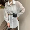 Waist Bags YoReAi Women Fashion Pack PU Fanny Packs Simple Female Belt Bag Phone Chain For Lady Casual Lipstick Coin Purse 230224