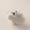 10Pcs Fashion Cute Cat Finger Ring Open Design For Women Young Girl Child Gift Jewelry