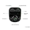 カーDVR Bluetooth Car Kit FM50 X8 FM Transmitter Aux Modator Hands O Receiver MP3プレーヤー3.1AクイックチャージデュアルUSB Cドロップ配信MOB DHN0V