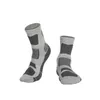 Homme Accessoires Mi-bas Laine mérinos Garder au chaud Alpinisme Randonnée Épaississement Coussin éponge Sports de plein air Chaussettes de ski professionnelles thermiques