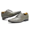 Dress Shoes Social male shoe business Stylish Oxfords Gentlemans comfortable formal shoes men 230224