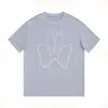 Men Womens Casual T Shirt Designer Mens Rabbit Ears Embroidery Tees Womens Short Sleeve Clothing Size XS-L