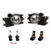 Bilens front dimma Lätt ersättning LED FOG LAMP -dimljus med glödlampor för BMW E39 1999 2000 2001 2002 2003 2004