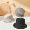 Wide Brim Hats 2023 Spring and Summer High Quality Cotton Ladies Sun Hat Female Beach Chic Bucket Hats Woman Irregular Fisherman Hats 55-59cm G230224