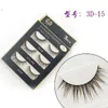 Novo 3d vison lash cílios postiços cor listra chicote artesanal beleza grosso longo macio falso cílios cílios sexy