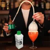 Bar Tools Durable Portable Cocktail Smoker Molecular Bubble Water Sprayer Used For And Kitchen Smoke Bubbles Liquid Mouth 230225