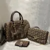 Designer Drei-teilige Tasche Totes Rucksack Luxusmarke Reißverschluss Brieftaschen Frauen Handtaschen tte echte Lederbeutel