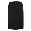 Skirts Elegant Women Skirt Mini Bodycon Women's Slim Knee Length High Waist Work Office Ladies Midi