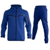 Männer Trainingsanzüge 2022 Männer Kleidung Männer Anzug Set Marke Sweatsuit Tech Hoodie Baumwolle Stretch Training Tragen Gute Qualität Mantel Jogginghose sport Sets Z0224