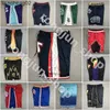 Mäns shorts 2022 Team basket bara don shorts sport kort höftpopbyxa med fickdragare Sweatpants Blue White Black Red Purple Man sydd W0225