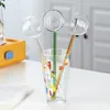 Handmade Transparent Crystal Glass Stirring Spoons Milk Cocktail Cold Drinks Mixing Spoon