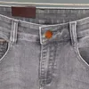 2023 mode classique jeans hommes jeans style impression à chaud trou peint mince stretch imprimé petits pieds denim