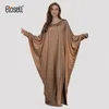 Ubranie etosellów Etosell Abaya muzułmanin Dubai Turcja Islam Maxi Sukienka Kaftan African Sukienki Abayas dla kobiet szatę Longue 230224