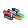 Smoking Colorful Plastic Pen Style Portable Mini Dry Herb Tobacco Stash Case Grind Spice Miller Grinder Crusher Grinding Chopped Hand Muller Cigarette Holder