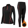 Damen-Trainingsanzüge, Winter-warme Kleidung, Thermo-Yoga-Set, Damen-Fleece-Sportbekleidung, Sportbekleidung, wärmende Kapuzen-Sweatshirts, Workout, Fitness, Tracksui 230225