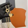 Diseñador de lujo Collar de moda Gargantilla Cadena 925 Chapado en plata 18K Chapado en oro Carta de acero inoxidable Collares pendientes para mujer Joyería X436