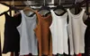 Camisetas sin mangas para mujer Camis Four Seasons Color puro Simple Nordic Minority Ins20 Toteme Vest Tops Boho Crop White Corset Tank 230224