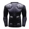 Men's T Shirts Male Rashguard Sports T-shirt Compression Long Sleeve Clothes Gym Clothing Running Breathable And Quick Dry Sweatshirts