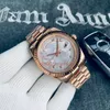 Luxe herenhorloge ontwerper bedrijf volautomatisch uurwerk mechanisch horloge vrije tijd mode damesliefhebbers roestvrijstalen horloge kan saffier waterdicht toevoegen