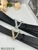 Classique Designer ceinture simplicité style commercial luxe hommes mode tempérament tout matériel correspondant ceinture en cuir avec boîte-cadeau