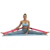 Yoga ränder Yoga ben stretchbälte yoga flexibilitet sträckande benbårband för balett cheer dance gymnastics tränare j0225