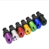 Other Smoking Accessories Mini round tipped rubber pacifier snuff bottle metal pipe fittings