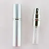 Party Favor 5 ml Parfym Atomizer Bottle Portable Mini Aluminium Refillable Spray Parfymflaskor Makeup Containrar för resenär