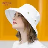 Cappelli da sole tappeti bp divertiti in cotone estate da sole donna largo secchio di brim brim ats giovani cappelli da donna uomo