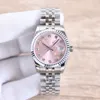 Designerskie zegarki dla kobiet Automatyczne zegarek mechaniczny 31 mm stal nierdzewna Pasek Diamentowe zegarek na rękę Wodoodporne Designer Pink Randwatch Prezent Montre de Luxe