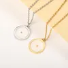 Ketens creativiteit mosterdzaad ketting mode roestvrijstalen ketting geloof voor vrouwen meisje christelijke inspirerende sieraden