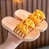 Sandalen mode babymeisjes boog slippers kinderen sandalen voor meisjes zomer kinderschoenen slijbanen slippers kind sandalias chaussure z0225