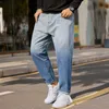 Jeans da uomo di marca plus size pantaloni harem a gamba larga da uomo jeans larghi pantaloni vecchi da uomo moda pantaloni corti da strada 42 44 46 48 Z0225