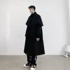 Piumino da uomo invernale da uomo Harajuku Streetwear cappotto casual soprabito uomo giuntura mantello addensare capispalla giacca lunga parka allentata