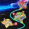 Électrique/RC Animaux Creative Magical Tumbler Monocycle Robot Électrique Jouet Funambule Équilibre Voiture Assemblage Cadeaux Intéressant pour Garçons Filles 230225