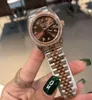 Orologio da donna con lunetta con diamanti alla moda Orologi di design classici 26mm 31mm Movimento al quarzo a batteria Orologi da polso da donna Cinturino in acciaio inossidabile Orologio da polso da donna