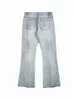 Jeans da uomo Abbigliamento da strada Jeans a gamba larga Piedi dritti da uomo Pantaloni lunghi Jeans blu Y2k Jeans da uomo Jeans strappati Abbigliamento da uomo Denim Z0225