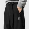 Męskie spodnie mężczyźni liniowe bawełniane spodnie mężczyźni zimowi polarowe ciepłe spodnie marka dresowe mężczyzna harajuku streetwear spoda Hip Hop Jogger spodnie Z0225