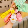 Keychains Creative Crocodile Animal Small Slippers Car Key Chain Bag Pendant Exquisite Gift Wholesale2023