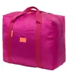 Sacs polochons voyage pochette pliante étanche unisexe sacs à main femmes bagages emballage Cubes fourre-tout grande capacité sac Whole285U