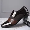 Dress Shoes Slip on Men Oxfords Fashion Business Classic Leather S Suits Man 230224