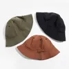 Brede rand hoeden 2023 Ins Nieuwe motorkap Jungkook Fisherman Sun Mushroom Hat For Women Men Hiphop Desingner Bucket Panama Viskappen G230224