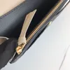 Carteras de diseñador de moda monedero de lujo para mujer embrague de alta calidad en relieve monogramas con cremallera monederos para mujer titular de la tarjeta caja original bolsa de polvo # 369