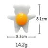 kawaii squishies mochi 장난감 튀긴 계란 모양 아이를위한 squishy 장난감 안티스트 프레스 볼 압착 파티 스트레스 구호 장난감 생일 1739