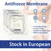 Corps sculptant amincissant le film de membrane d'antigel pour les machines de congélation de graisse de cryolipolyse 40K Cavitation Rf 6 tampons Lipo Laser