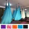 Yoga Stripes 428M Full Set FlyingAerial Yoga Hammock Fabric Swing Latest Multifunction Antigravity Yoga Belts For Yoga Training Sport J230225