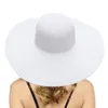 Szerokie brzegowe czapki kolory 2023 lato dla kobiet bongrace słomka hat mała dziewczynka słoneczna czapka słoneczna składana panie szybko