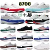 Top 87s Chaussures de course 87og Designer Men Runner Sneakers White Gum Black Red Live Together Fashion Cushion Femme Trainers Anniversary Roya Have A Day Mens Womens Shoe