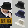 Wide Brim Hats Big Head Man Large Size Sun Hat Women Blank Fisherman Hat Pure Cotton Panama Cap Plus Size Bucket Hats 54-57cm 57-60cm 60-63cm G230224